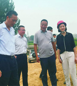 襄州區白河左岸朱集堤防三合村堤段崩岸應急搶救治理工程